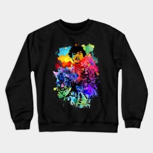 Jackman Thomas Harlow - Watercolour Art Styles Crewneck Sweatshirt